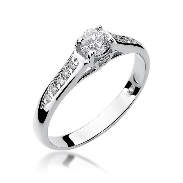 Inel Aur 14K cu Diamante Naturale 0.33 ct, imaginea 1 din 11