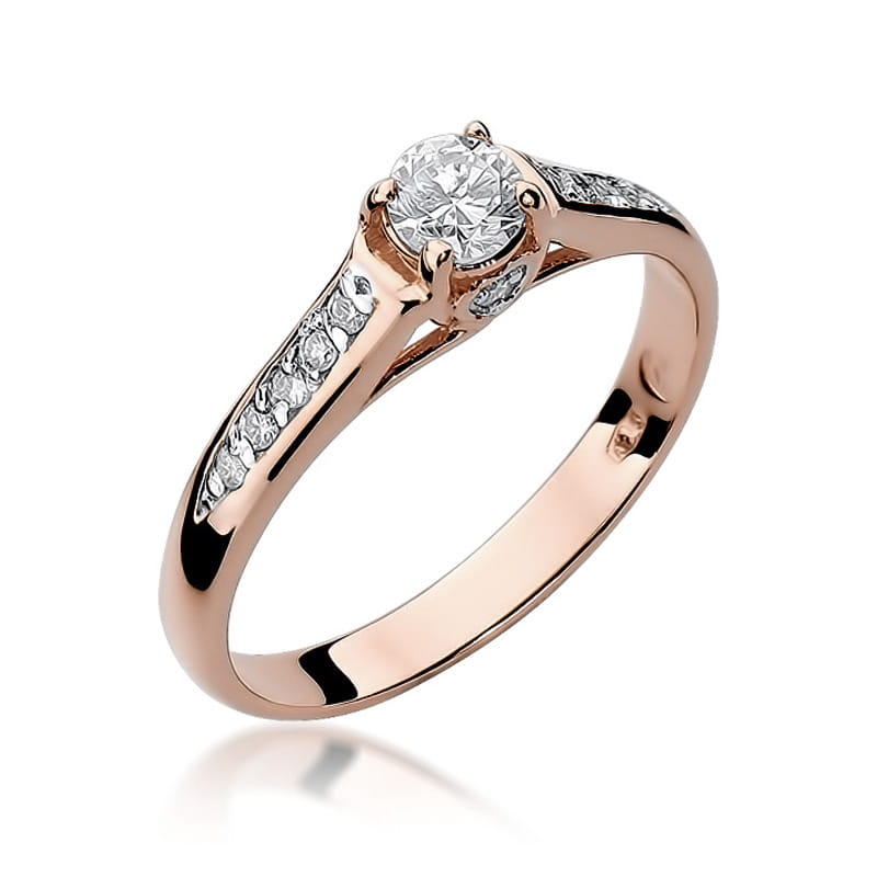 Inel Aur 14K cu Diamante Naturale 0.33 ct, imaginea 8 din 11