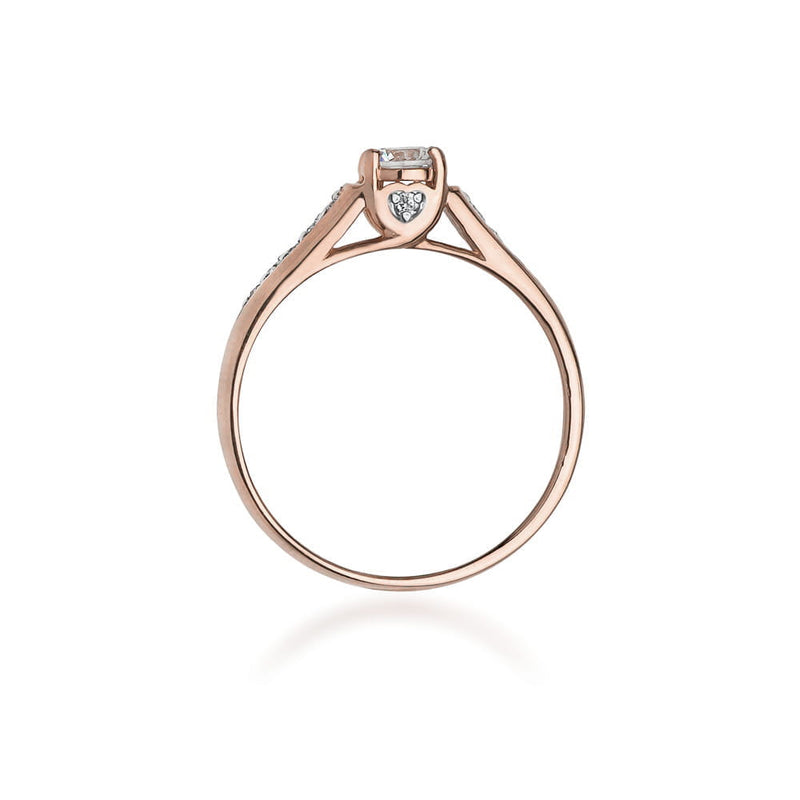 Inel Aur 14K cu Diamante Naturale 0.33 ct, imaginea 10 din 11