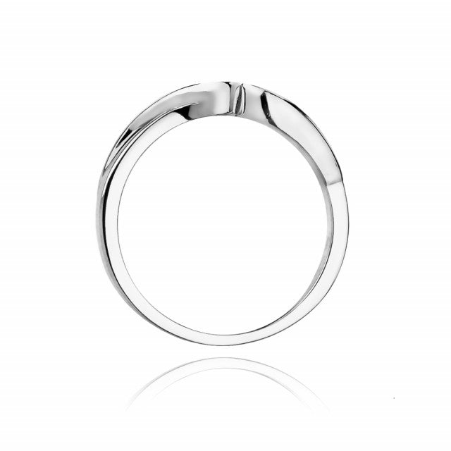 Inel Aur 14K cu Diamant Natural 0.05 ct, imaginea 6 din 11