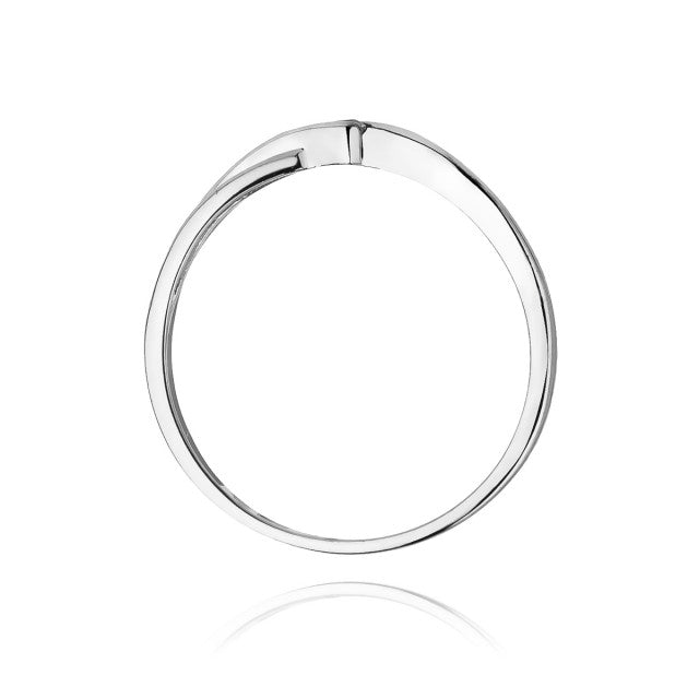 Inel Aur 14K cu Diamant Natural 0.04 ct, imaginea 6 din 11