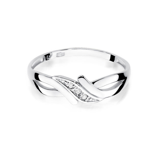 Inel Aur 14K cu Diamante Naturale 0.02 ct, imaginea 5 din 11