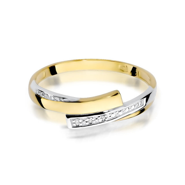 Inel Aur 14K cu Diamante Naturale 0.02 ct, imaginea 2 din 11