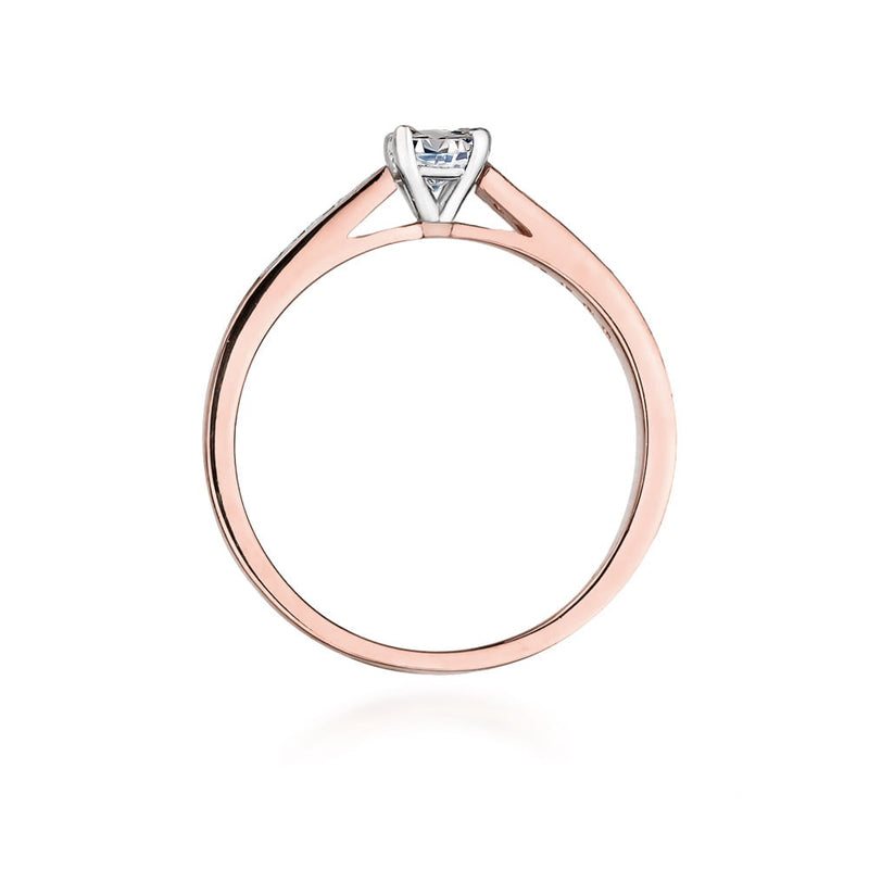 Inel Aur 14K cu Diamante Naturale 0.36 ct, imaginea 7 din 12