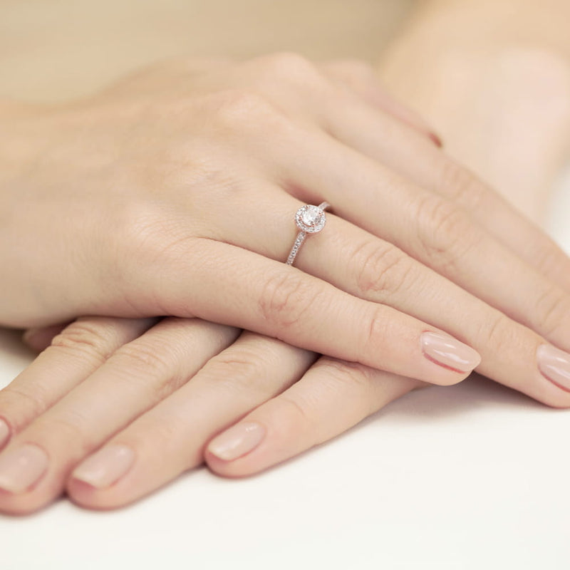 Inel Aur 14K cu Diamante Naturale 0.28 ct, imaginea 11 din 11