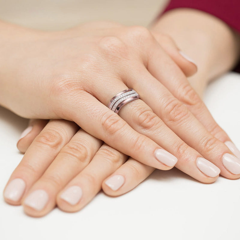 Inel Aur 14K cu Diamante Naturale 0.18 ct, imaginea 11 din 11