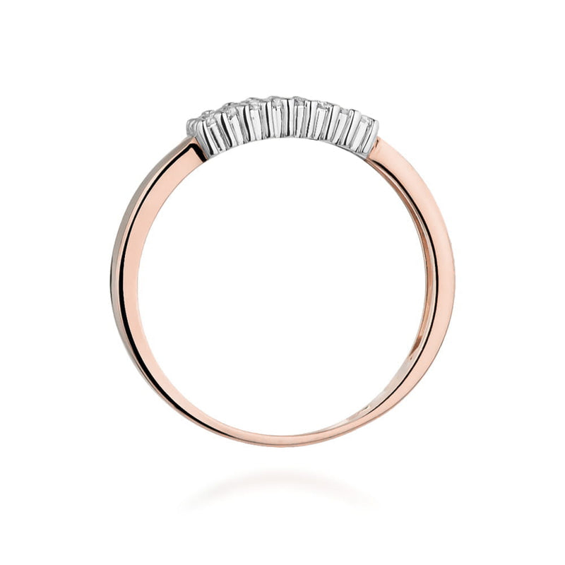 Inel Aur 14K cu Diamante Naturale 0.21 ct, imaginea 12 din 13