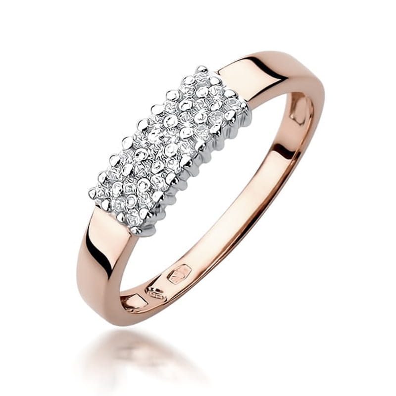 Inel Aur 14K cu Diamante Naturale 0.21 ct, imaginea 10 din 13