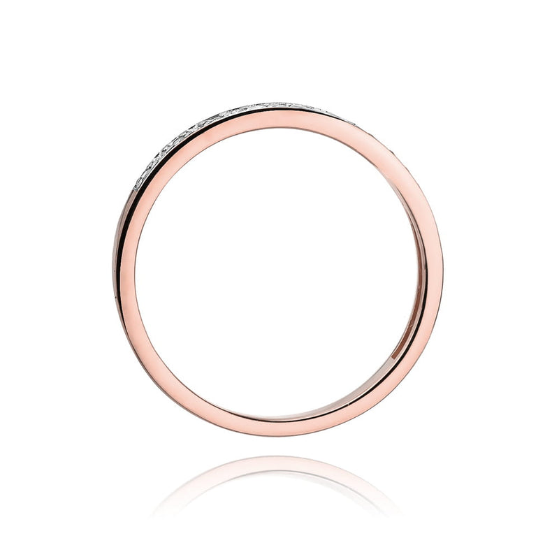 Inel Aur 14K cu Diamante Naturale 0.09 ct, imaginea 10 din 10