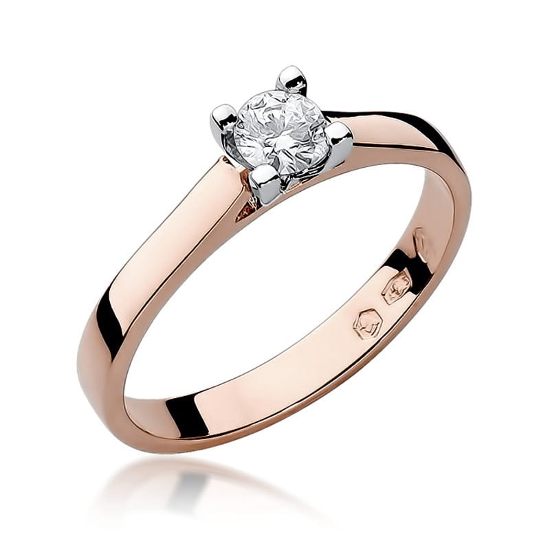 Inel Aur 14K cu Diamant Natural 0.30 ct, imaginea 8 din 10