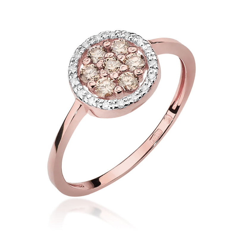 Inel Aur 14K cu Diamante Naturale 0.44 ct, imaginea 8 din 11