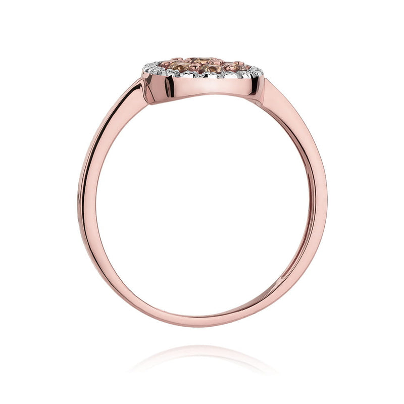 Inel Aur 14K cu Diamante Naturale 0.44 ct, imaginea 10 din 11