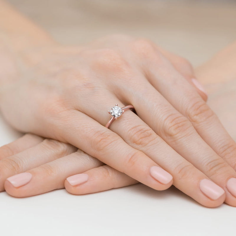 Inel Aur 14K cu Diamant Natural 0.20 ct, imaginea 11 din 11