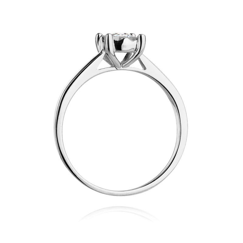Inel Aur 14K cu Diamant Natural 0.20 ct, imaginea 6 din 11