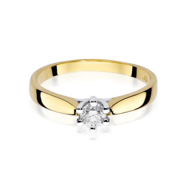 Inel Aur 14K cu Diamant Natural 0.30 ct, imaginea 2 din 11