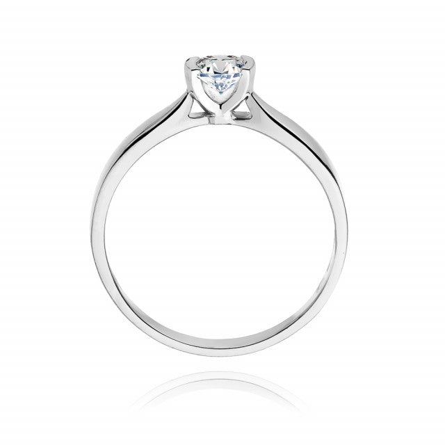 Inel Aur 14K cu Diamant Natural 0.25 ct, imaginea 6 din 11