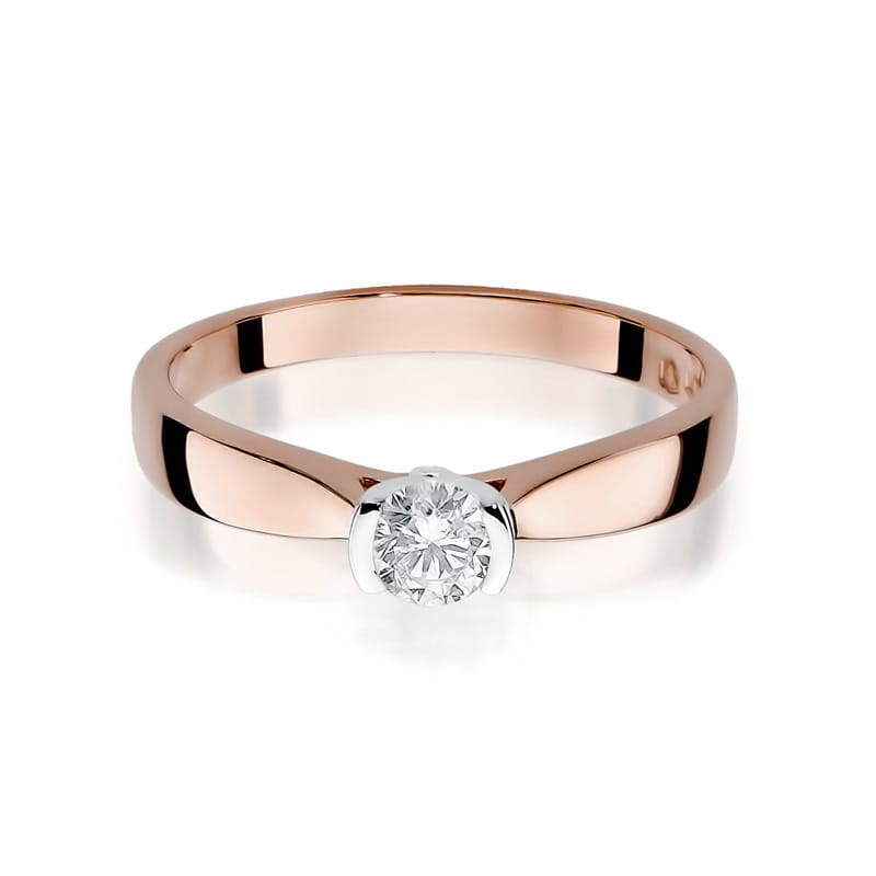 Inel Aur 14K cu Diamant Natural 0.30 ct, imaginea 9 din 11
