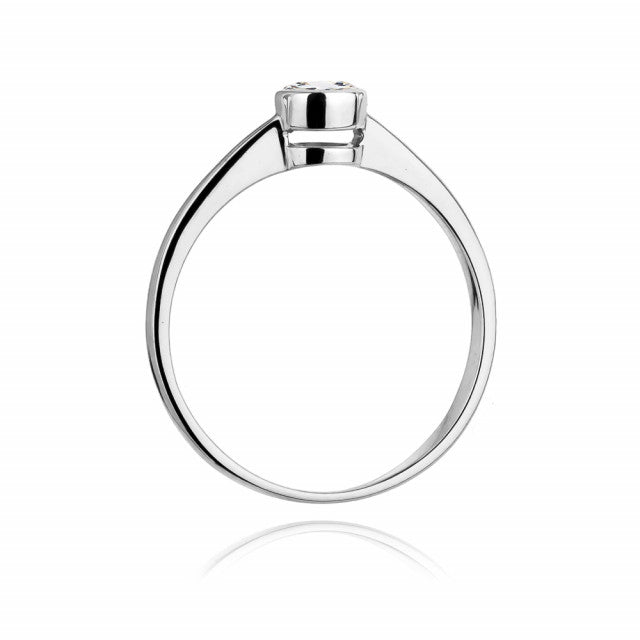 Inel Aur 14K cu Diamant Natural 0.25 ct, imaginea 6 din 10