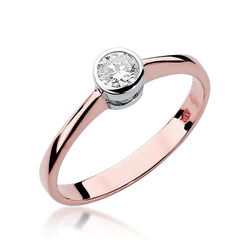 Inel Aur 14K cu Diamant Natural 0.25 ct, imaginea 8 din 10
