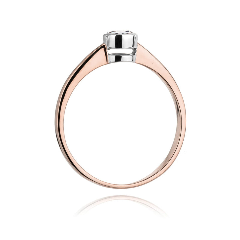 Inel Aur 14K cu Diamant Natural 0.30 ct, imaginea 10 din 11