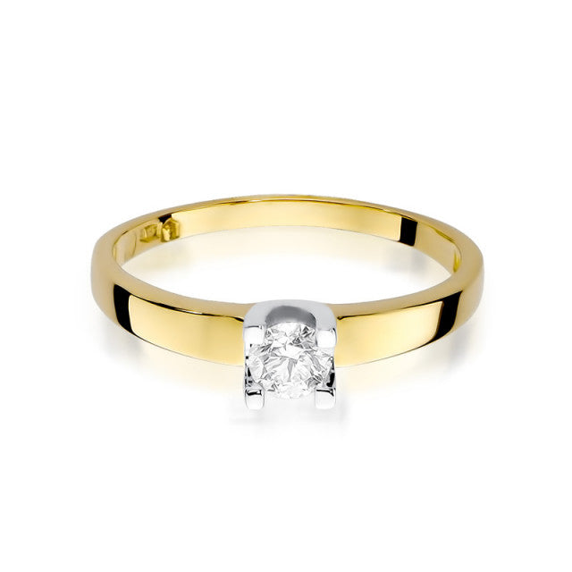 Inel Aur 14K cu Diamant Natural 0.25 ct, imaginea 2 din 11