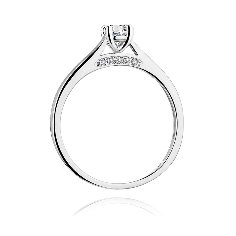 Inel Aur 14K cu Diamante Naturale 0.30 ct, imaginea 7 din 11