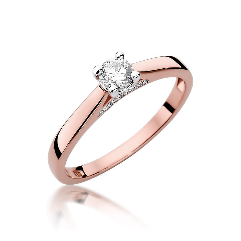 Inel Aur 14K cu Diamante Naturale 0.30 ct, imaginea 8 din 11