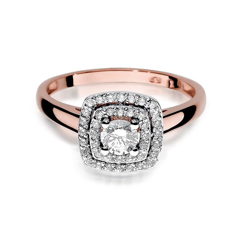 Inel Aur 14K cu Diamante Naturale 0.50 ct, imaginea 11 din 12