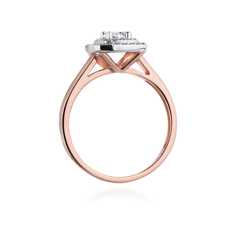 Inel Aur 14K cu Diamante Naturale 0.50 ct, imaginea 12 din 12