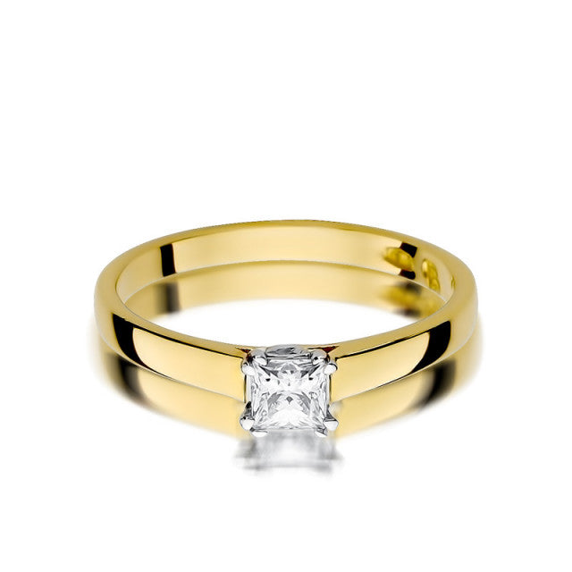 Inel Aur 14K cu Diamant Natural 0.30 ct, imaginea 2 din 11
