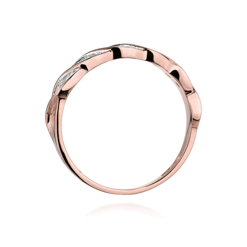 Inel Aur 14K cu Diamante Naturale 0.20 ct, imaginea 10 din 11