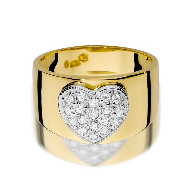 Inel Aur 14K cu Diamante Naturale 0.26 ct, imaginea 1 din 12