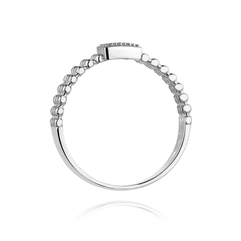 Inel Aur 14K cu Diamante Naturale 0.08 ct, imaginea 6 din 11