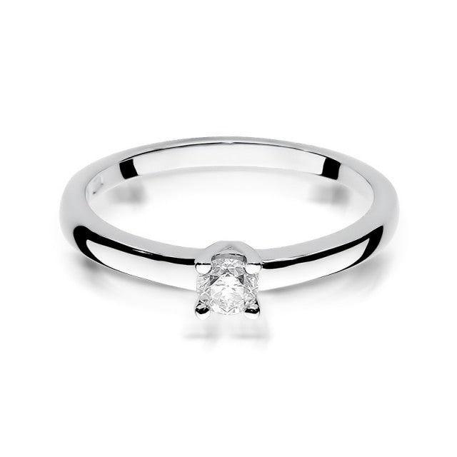 Inel Aur 14K cu Diamant Natural 0.20 ct, imaginea 5 din 11
