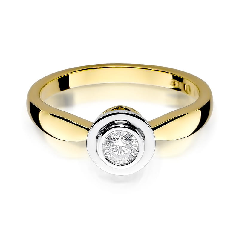 Inel Aur 14K cu Diamant Natural 0.30 ct, imaginea 2 din 11
