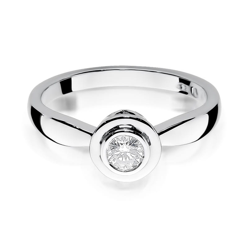 Inel Aur 14K cu Diamant Natural 0.30 ct, imaginea 10 din 11