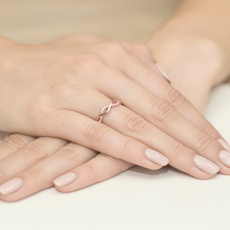 Inel Aur 14K cu Diamante Naturale 0.07 ct, imaginea 11 din 11