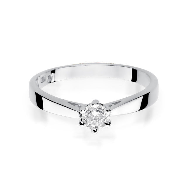 Inel Aur 14K cu Diamant Natural 0.25 ct, imaginea 5 din 9