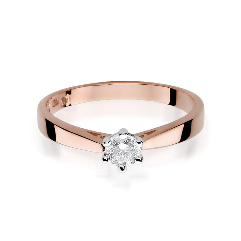 Inel Aur 14K cu Diamant Natural 0.25 ct, imaginea 8 din 9