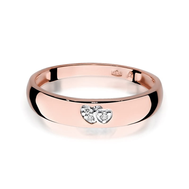 Inel Aur 14K cu Diamante Naturale 0.02 ct, imaginea 9 din 11