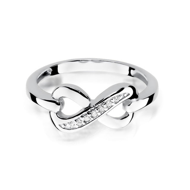 Inel Aur 14K cu Diamante Naturale 0.04 ct, imaginea 5 din 11
