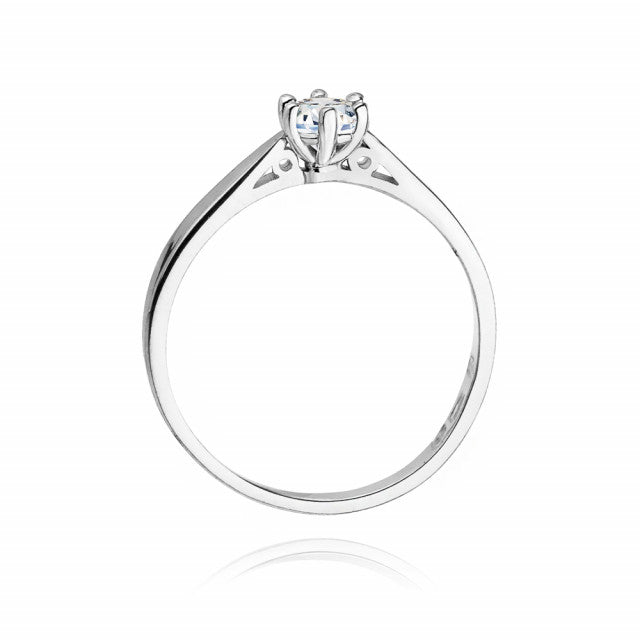 Inel Aur 14K cu Diamant Natural 0.30 ct, imaginea 6 din 11