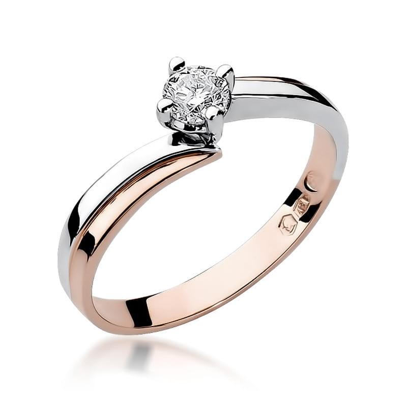 Inel Aur 14K cu Diamant Natural 0.30 ct, imaginea 5 din 11