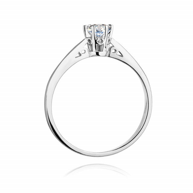 Inel Aur 14K cu Diamant Natural 0.25 ct, imaginea 6 din 11