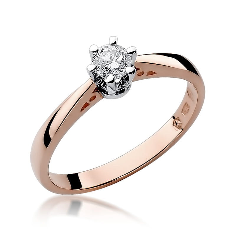 Inel Aur 14K cu Diamant Natural 0.25 ct, imaginea 8 din 11
