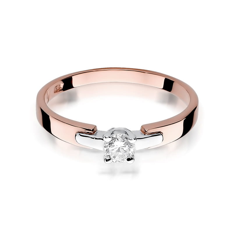 Inel Aur 14K cu Diamant Natural 0.20 ct, imaginea 9 din 11