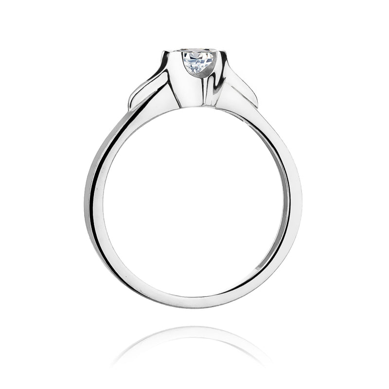 Inel Aur 14K cu Diamant Natural 0.30 ct, imaginea 6 din 11