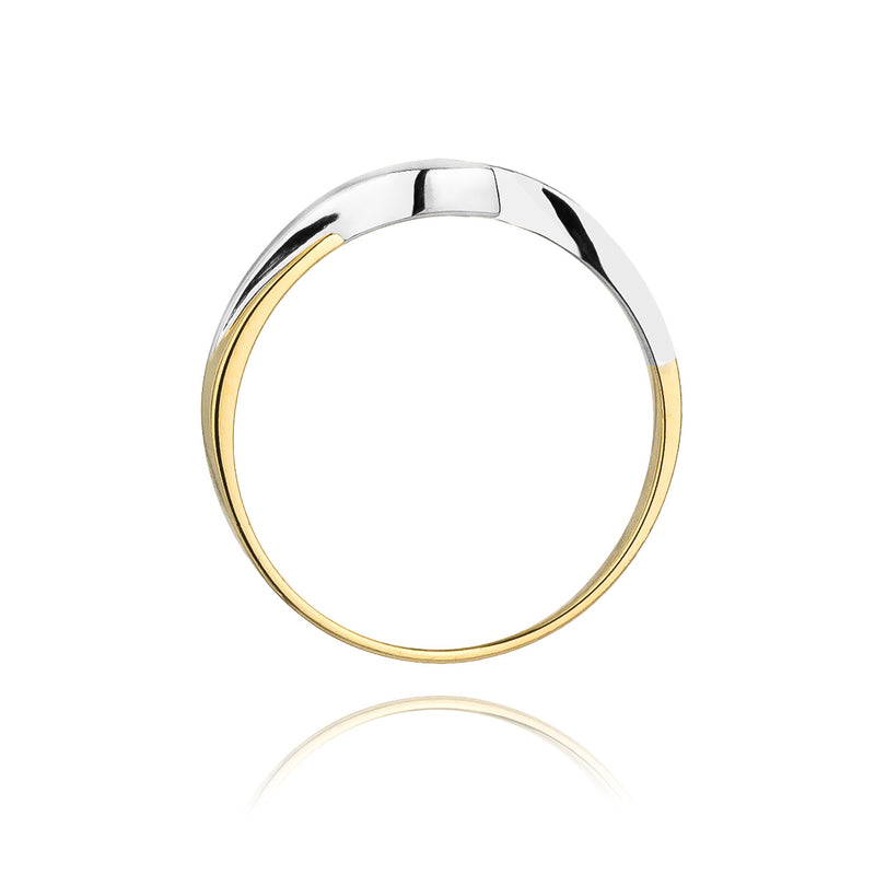 Inel Aur 14K cu Diamant Natural 0.05 ct, imaginea 3 din 11