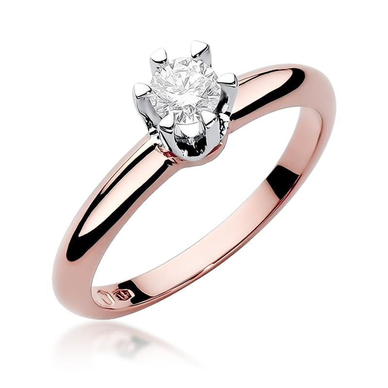 Inel Aur 14K cu Diamant Natural 0.30 ct, imaginea 8 din 11