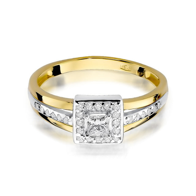 Inel Aur 14K cu Diamante Naturale 0.29 ct, imaginea 2 din 11